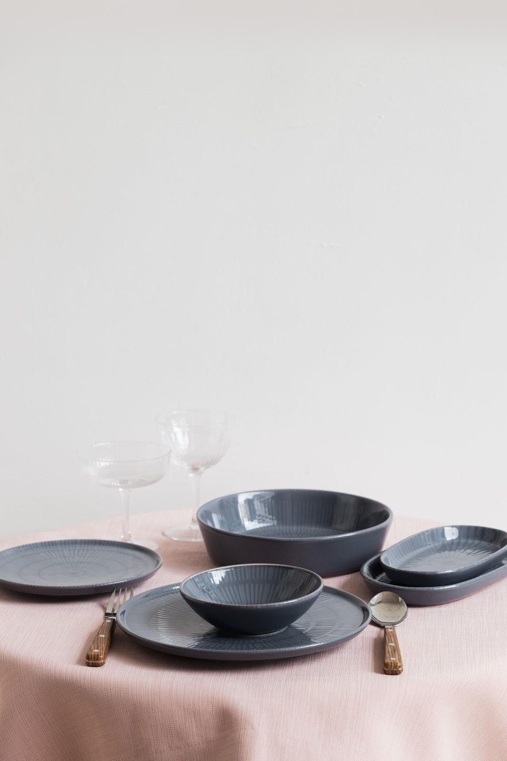 Noon Kase 6'lı Set, Gri, 15 Cm - 2