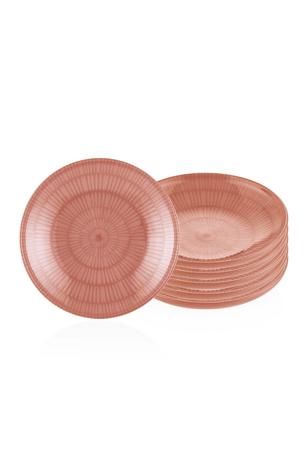 Noon Yemek Tabağı 6'lı Set, Somon, 20 Cm - 2