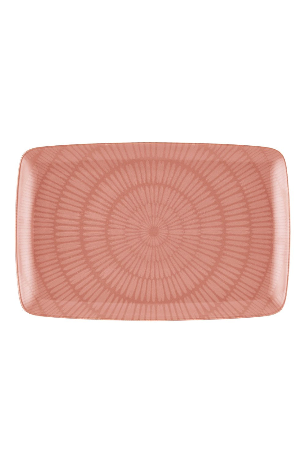 Noon Dikdörtgen Servis Tabağı, Somon, 31 × 20 Cm - 1