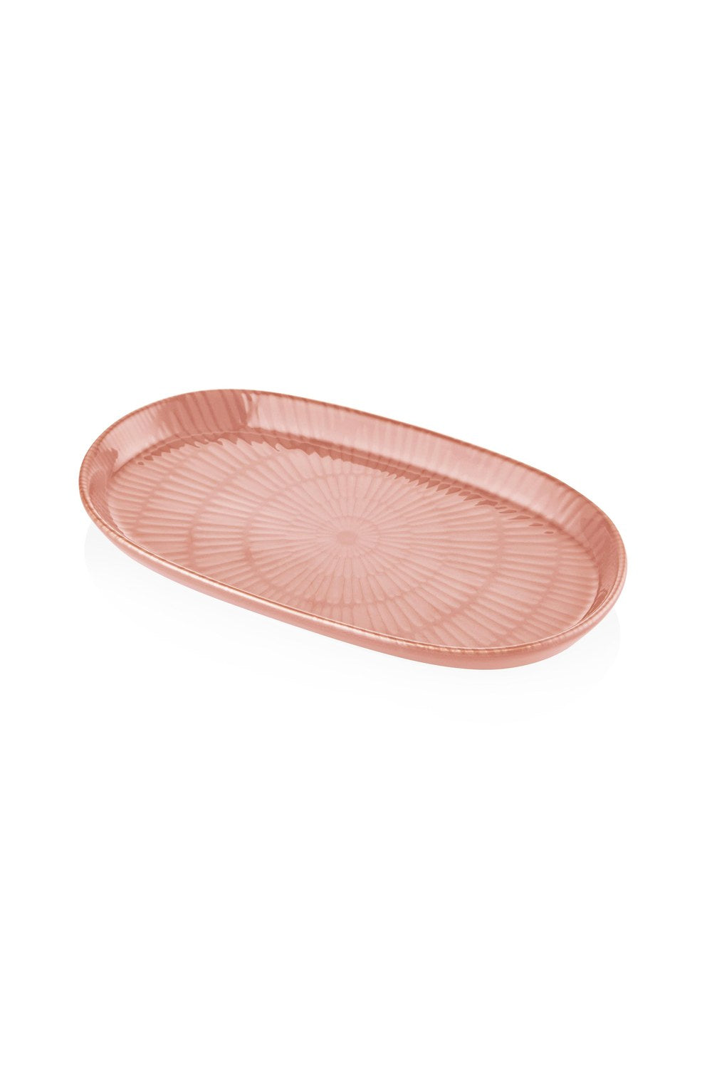 Noon Oval Servis Tabağı 2'li, Somon, 29 Cm - 3