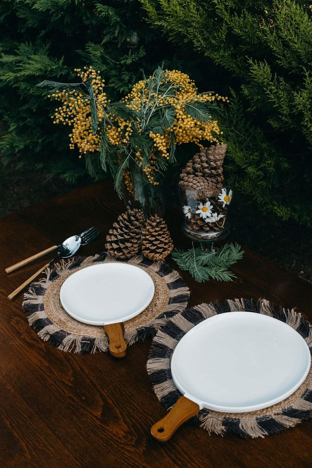 Woody Porselen Servis Tabağı, 40 × 26 Cm - 3