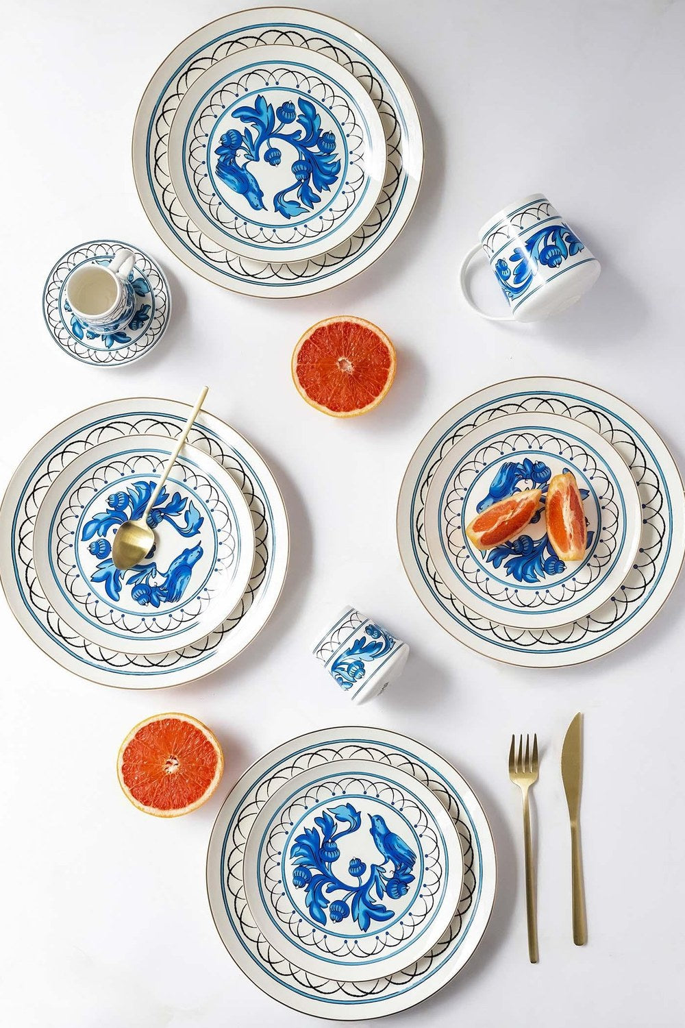 Azul Pasta Tabağı 6 Kişilik, 21 Cm - 1