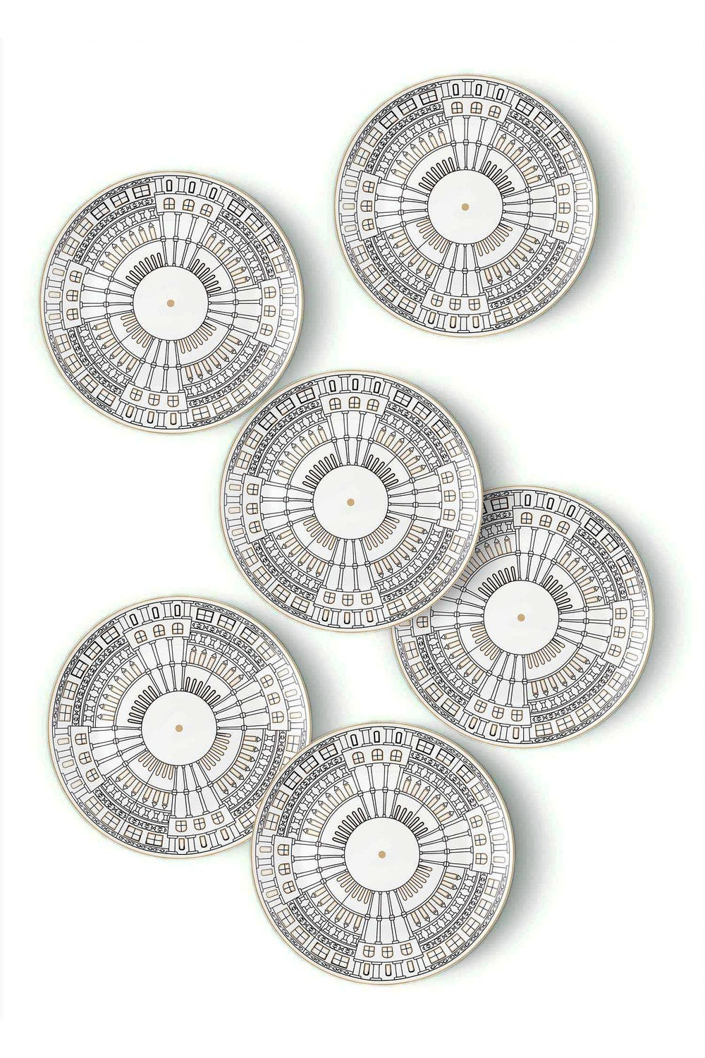Citta Servis Tabağı 6 Kişilik - 4