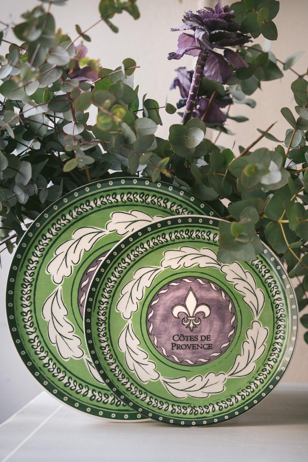 Provence Lavanta Servis Tabağı 6'lı Set, 26 Cm - 0