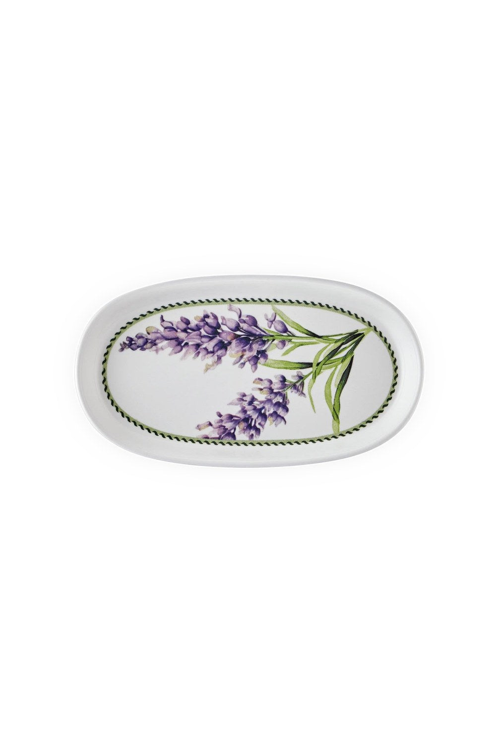 Provence Lavanta Oval Servis Tabağı 2'li, 23 × 14 Cm - 4