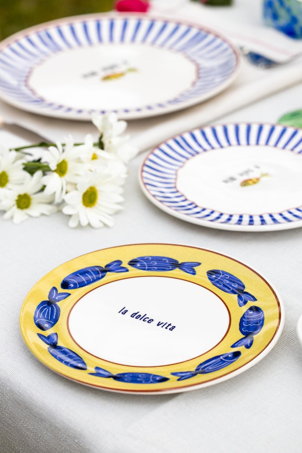 Fish Pasta Tabağı 6'lı Set, 19 Cm - 2