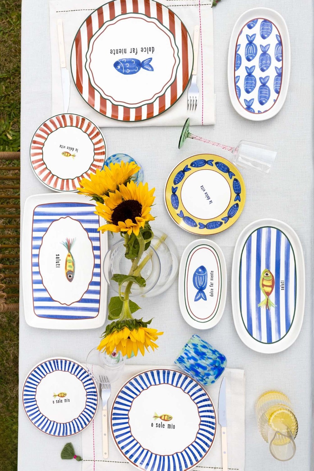 Fish Pasta Tabağı 6'lı Set, 19 Cm - 3