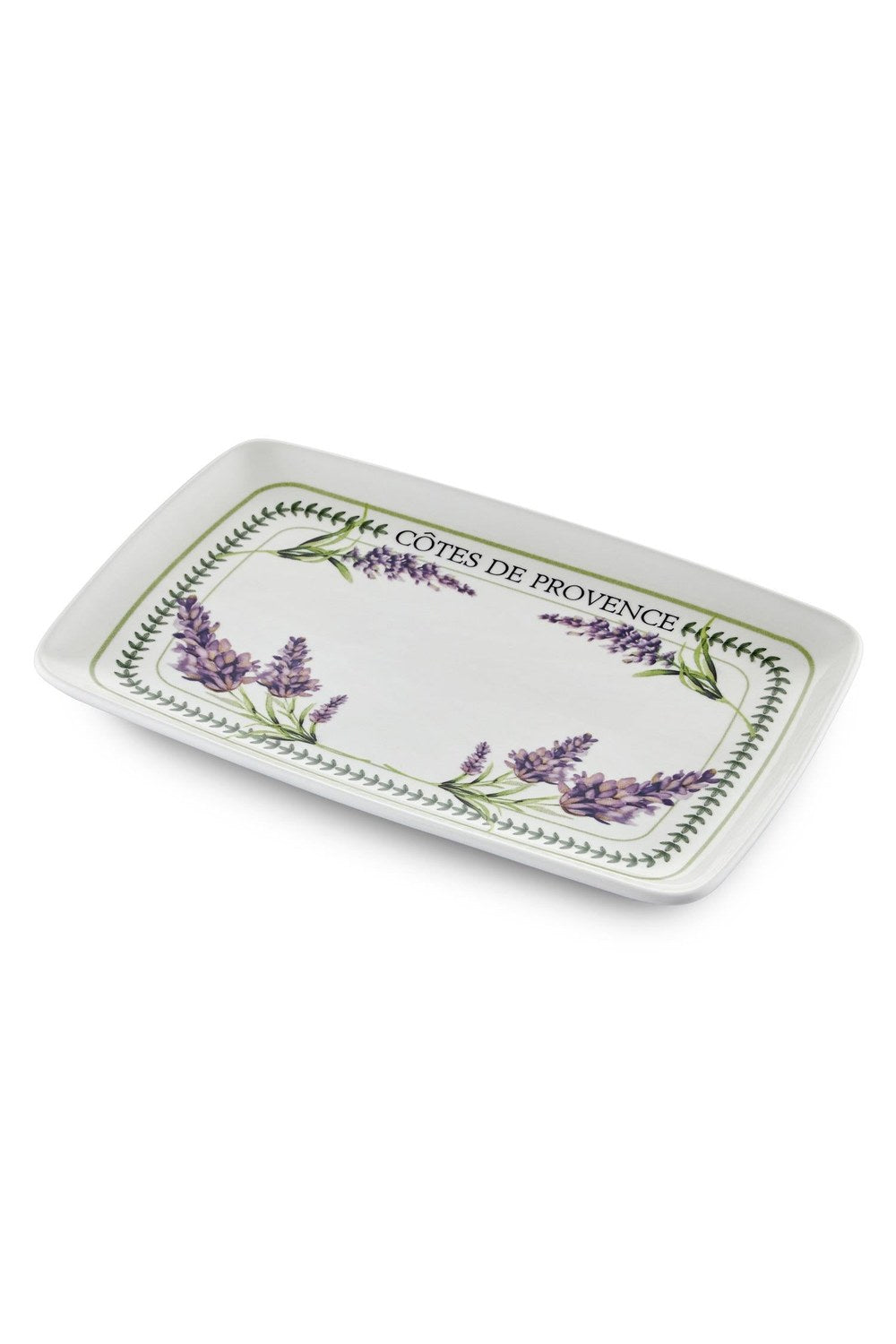 Provence Lavanta Dikdörtgen Servis Tabağı 31x20 Cm - 1
