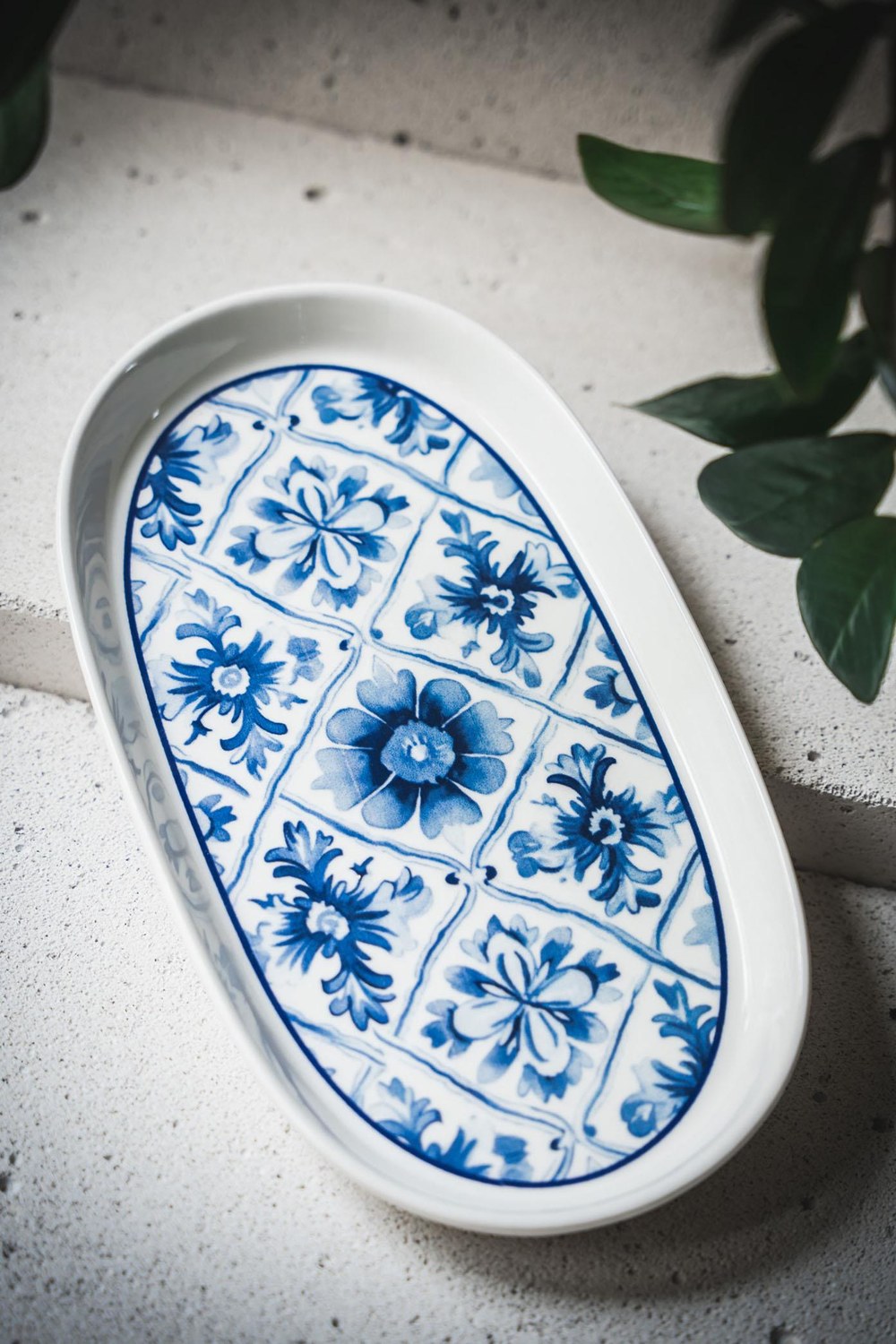 Odore Di Limone Oval Servis Tabağı 2'li, 29 × 16 Cm - 0