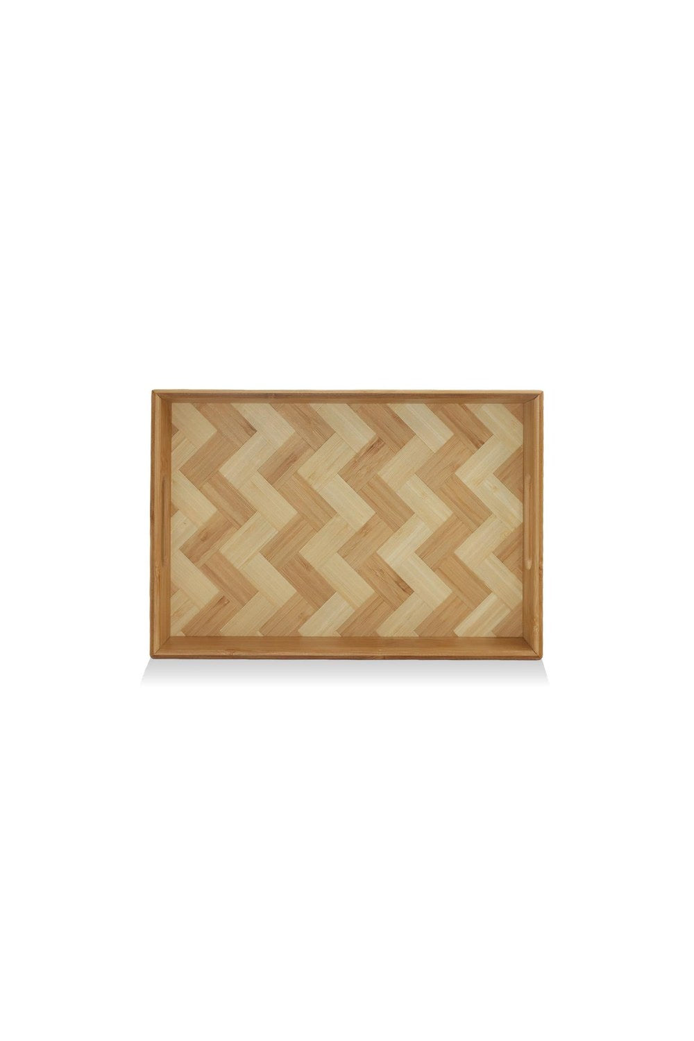 Wicker Bambu Tepsi, 33 × 23 × 4 Cm - 1