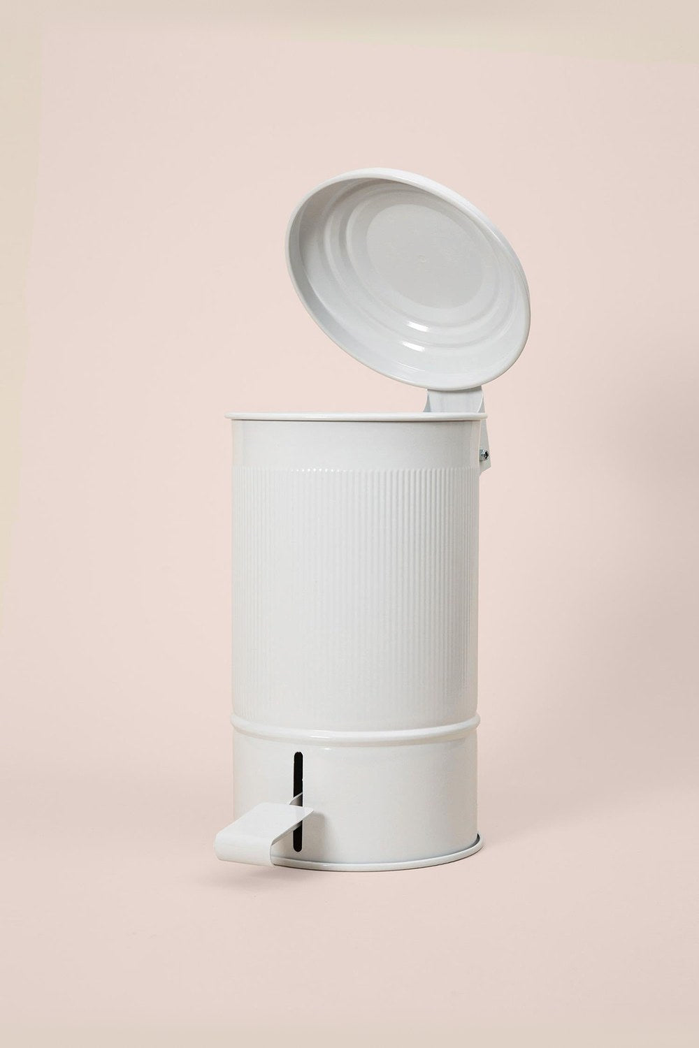 Stripe Mutfak Ve Banyo Çöp Kovası, Beyaz, 5 Lt - 3