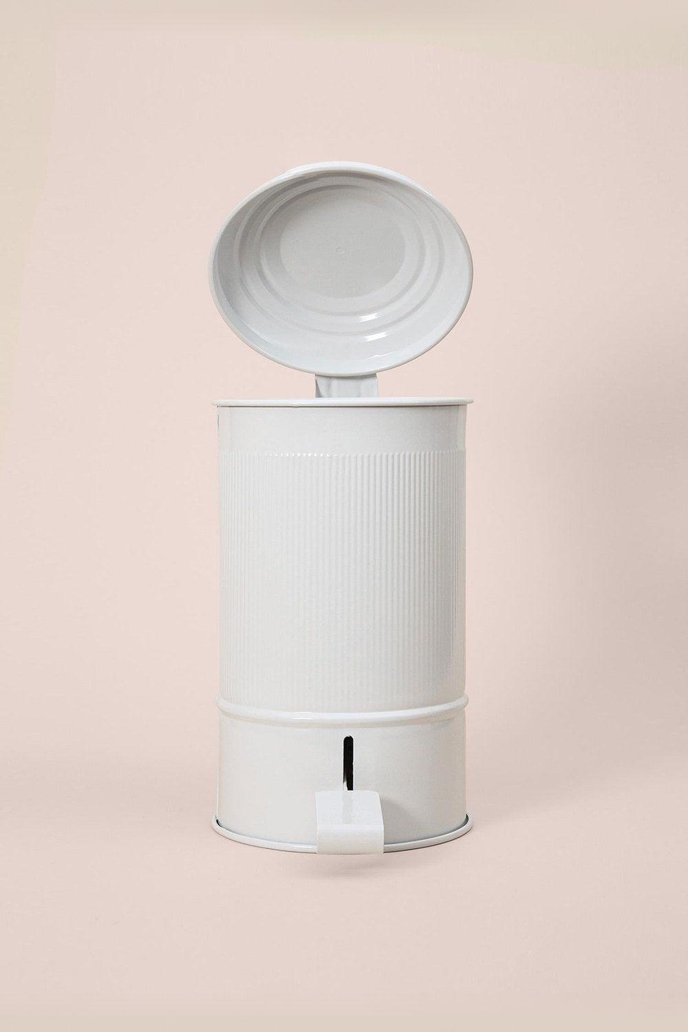 Stripe Mutfak Ve Banyo Çöp Kovası, Beyaz, 5 Lt - 4
