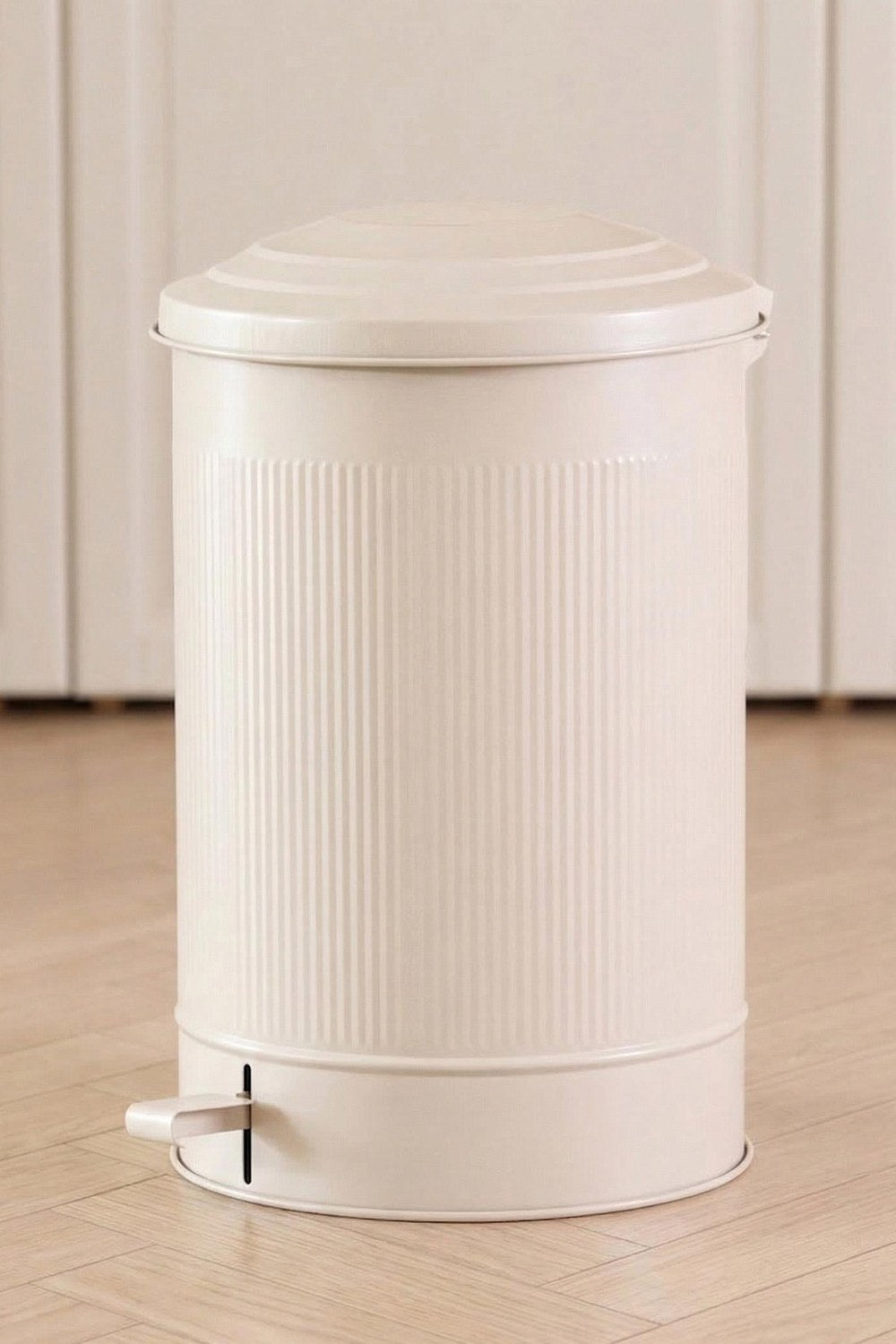 Stripe Mutfak Çöp Kovası Bej 37 Lt - 1