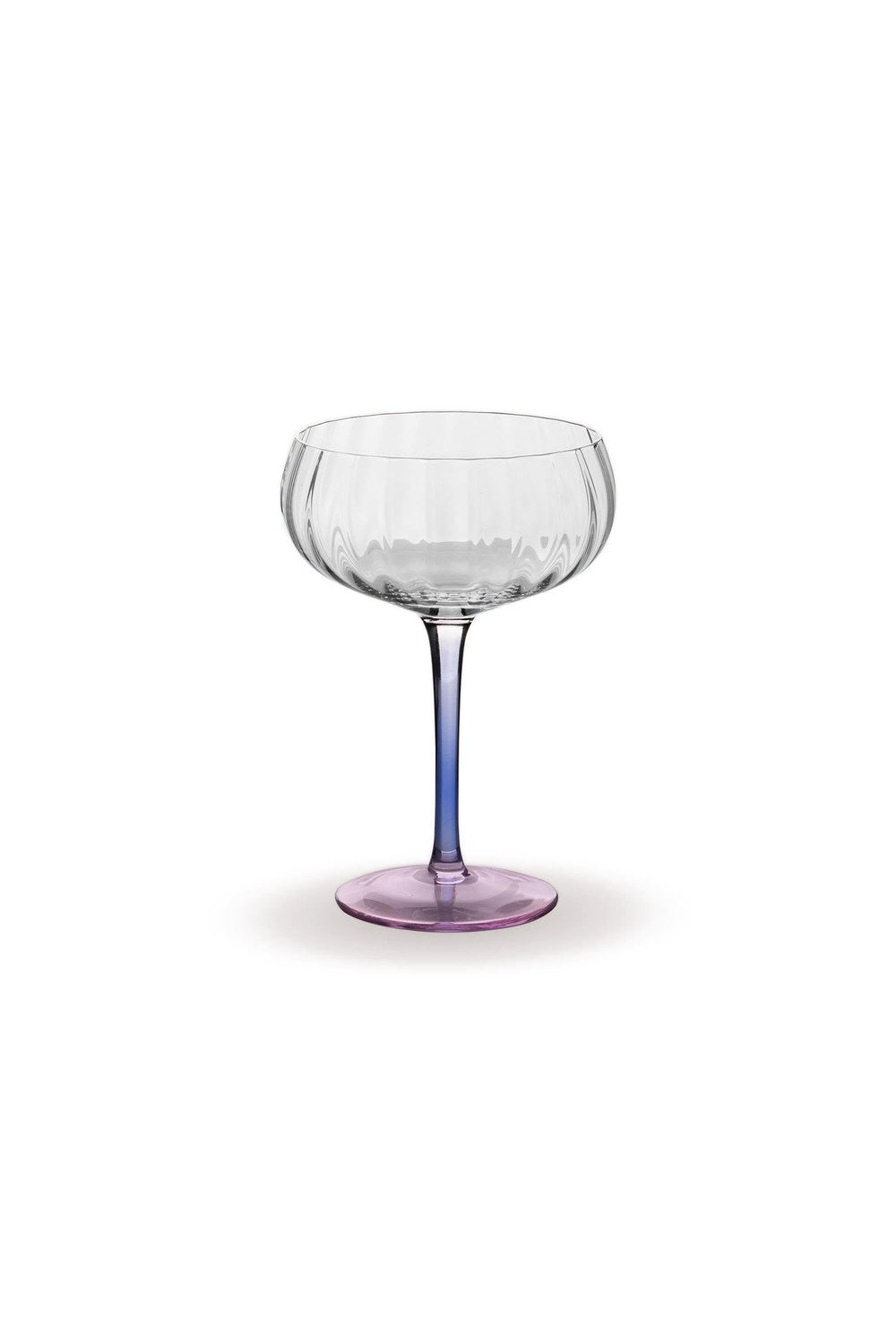 Ayaklı Cam Dondurma Kasesi, Mavi & Pembe, 240 Ml - 4