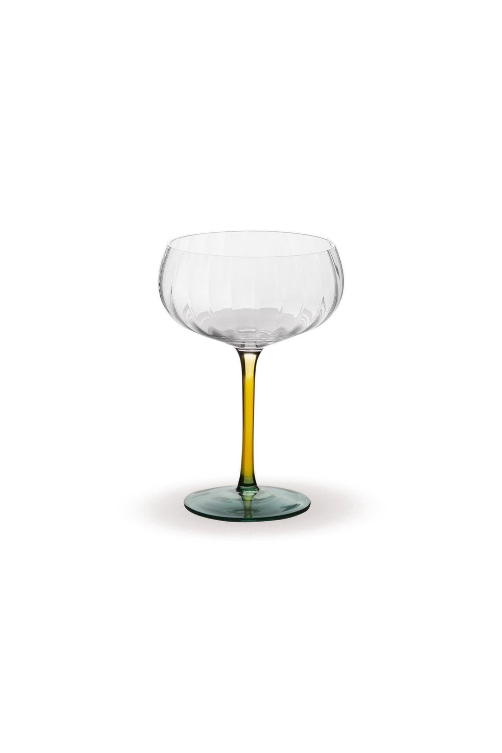 Ayaklı Cam Dondurma Kasesi, Sarı & Yeşil, 240 Ml - 4