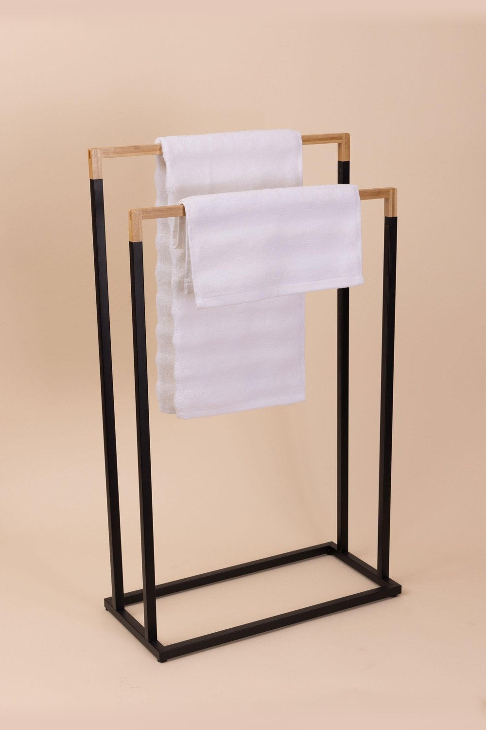 Metal Havlu Askılığı, Siyah - 1