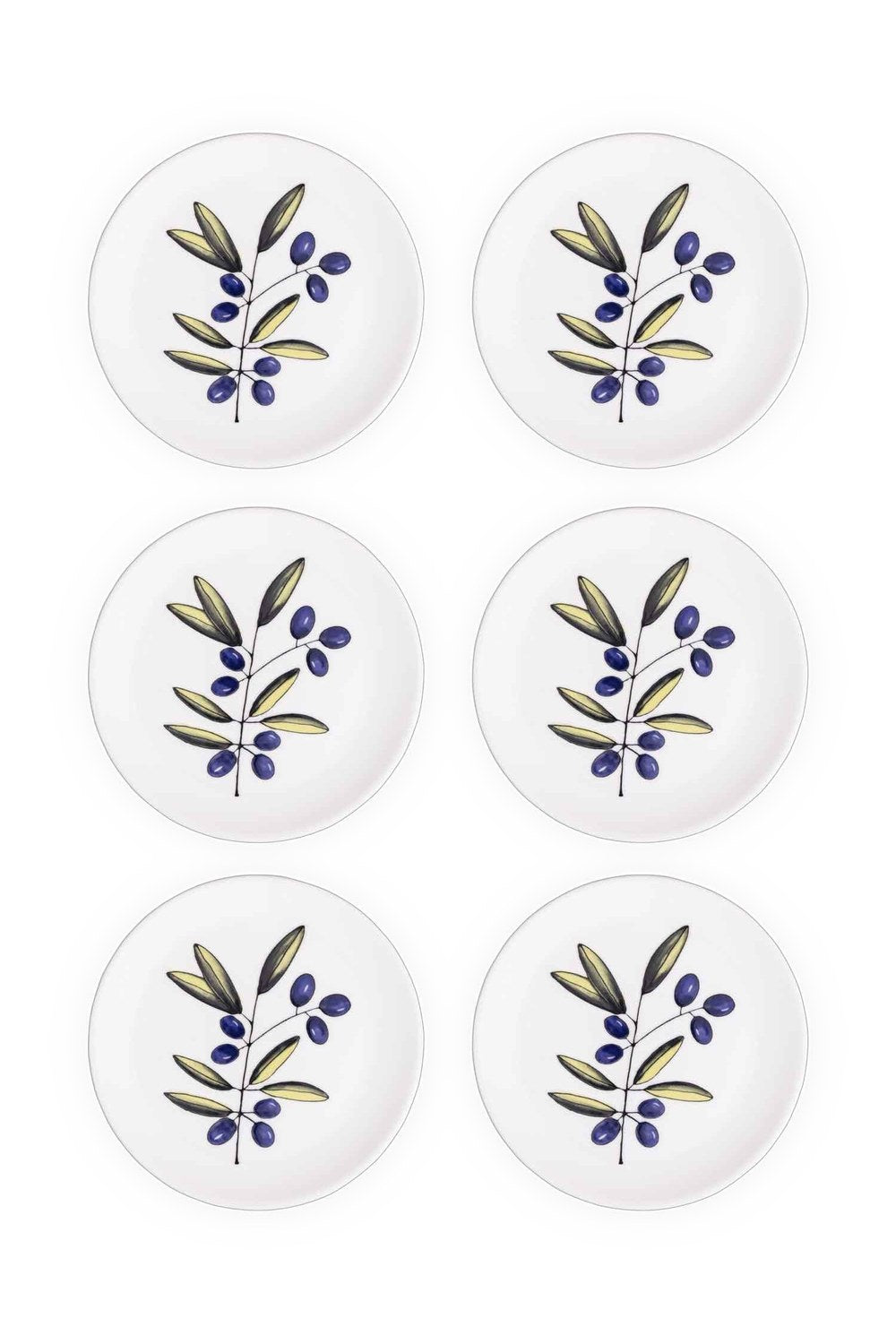 Olivos Pasta Tabağı 6'lı Set, 19 Cm - 4