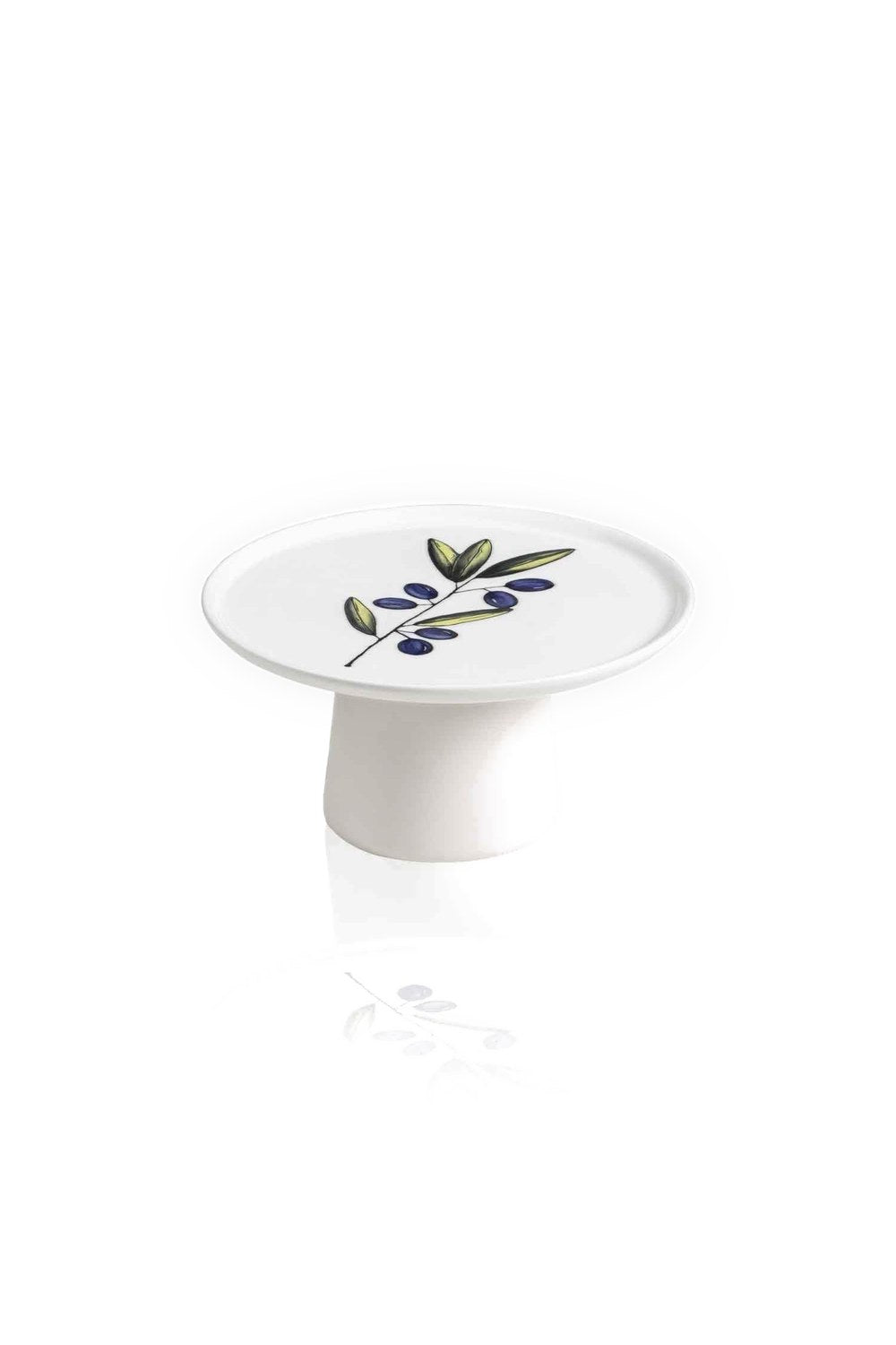 Olivos Ayaklı Servis Tabağı 10x19 Cm - 2