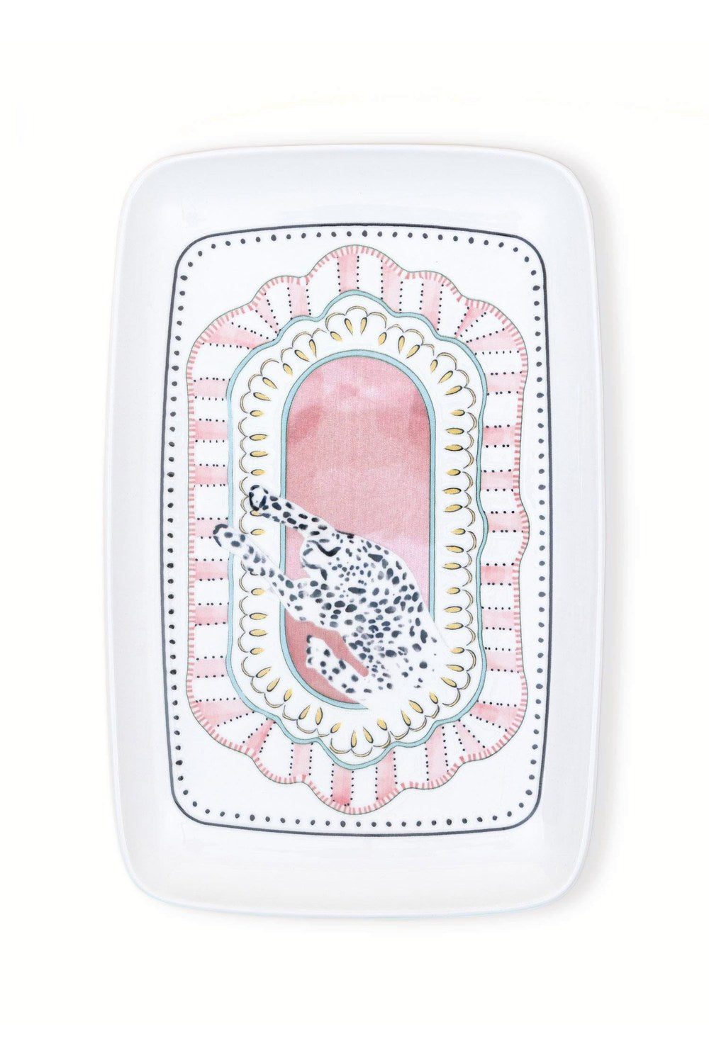 Spring Dikdörtgen Servis Tabağı 31x20 Cm - 1