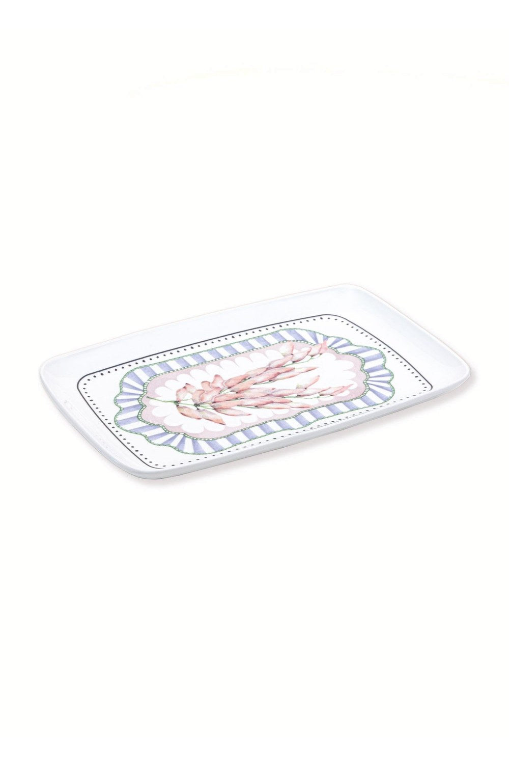 Spring Dikdörtgen Servis Tabağı 31x20 Cm - 1