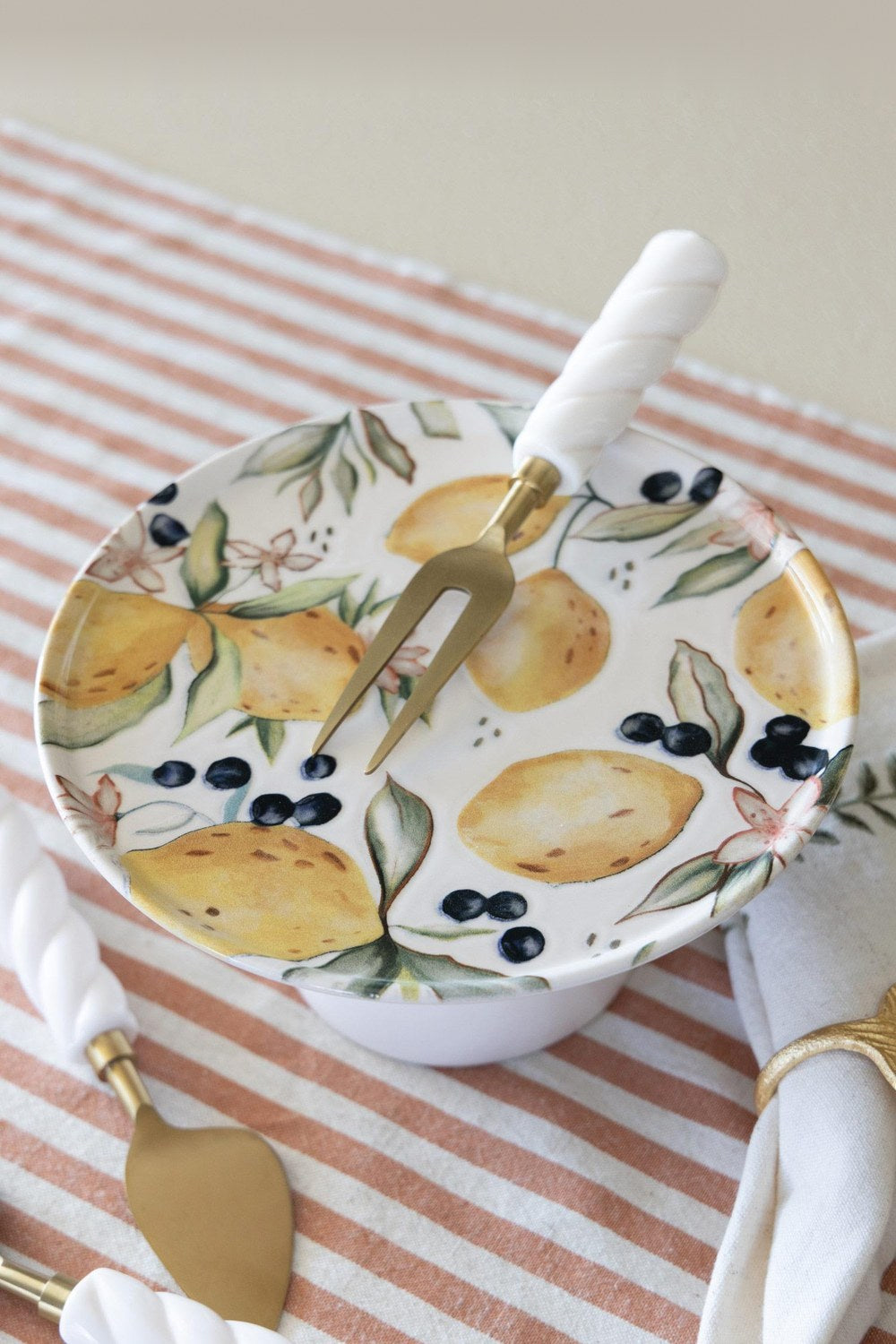Limoncello Ayaklı Servis Tabağı 26 Cm - 0