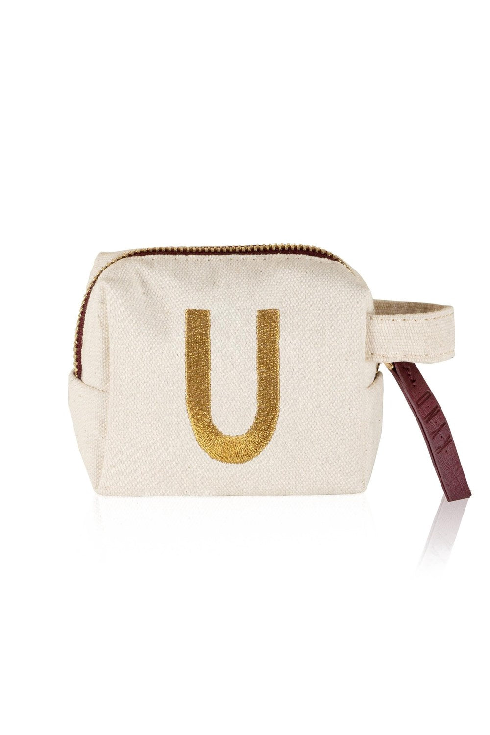 Harf Nakışlı Çanta U 14x12 Cm - 0