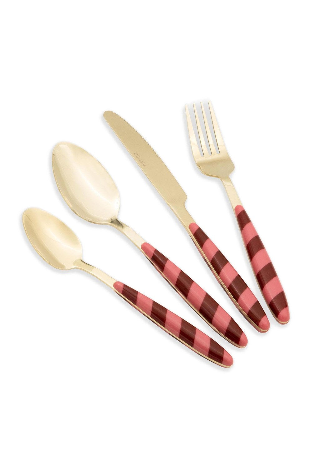 Joy Çatal Kaşık Bıçak Takımı, Pembe Gold, 24 Parça - 4