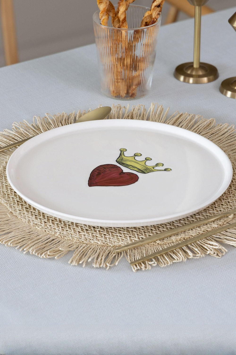 Luv Servis Tabağı 6'lı Set, 26 Cm - 3