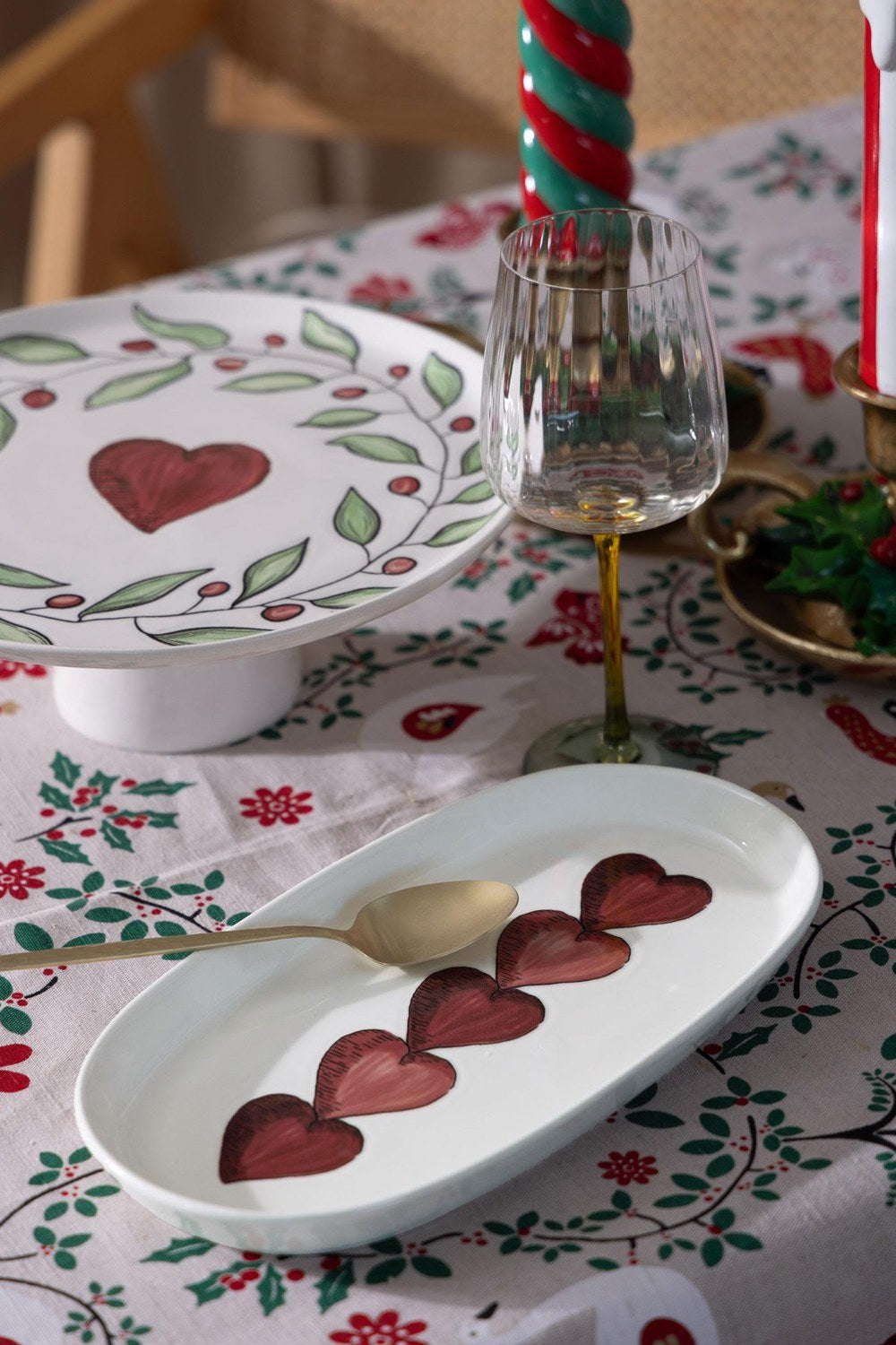 Luv Oval Servis Tabağı 2'li Set, 29 Cm - 1