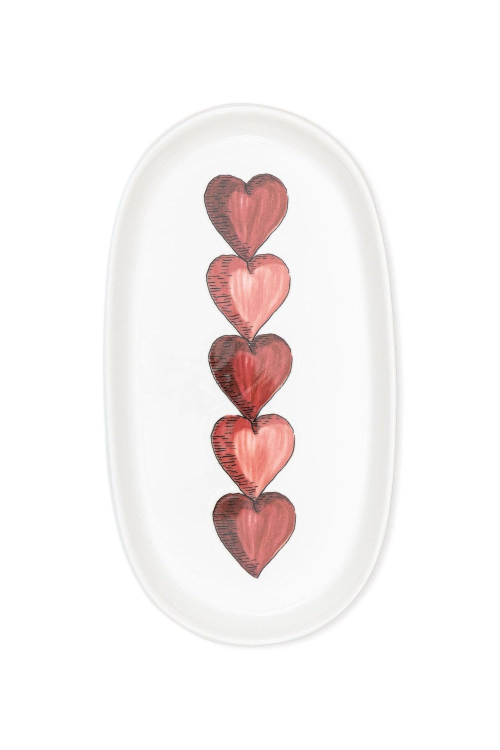 Luv Oval Servis Tabağı 2'li Set, 29 Cm - 4