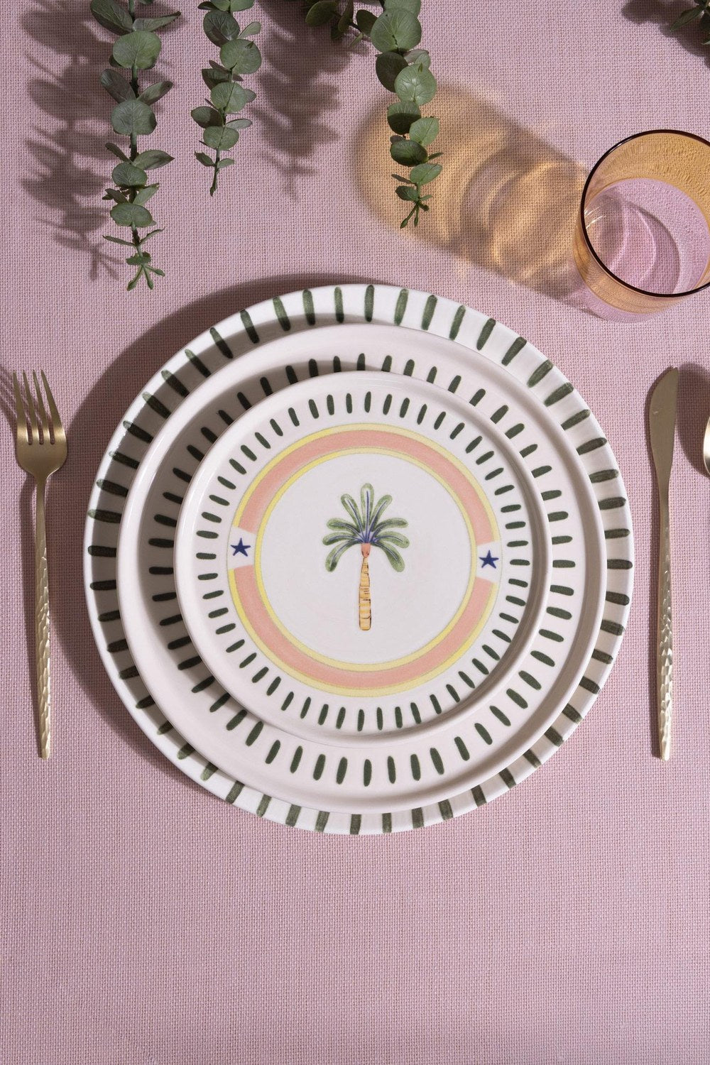 Italian Summer Pasta Tabağı 6'lı Set, 19 Cm - 2