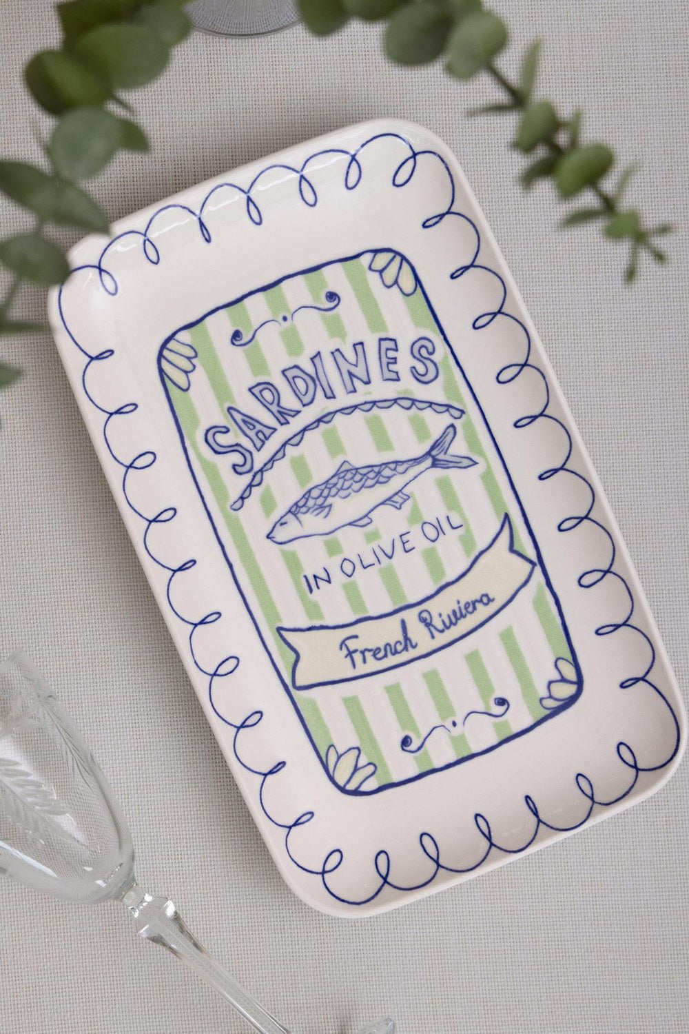 Italian Summer Dikdörtgen Servis Tabağı 31x20 Cm - 0