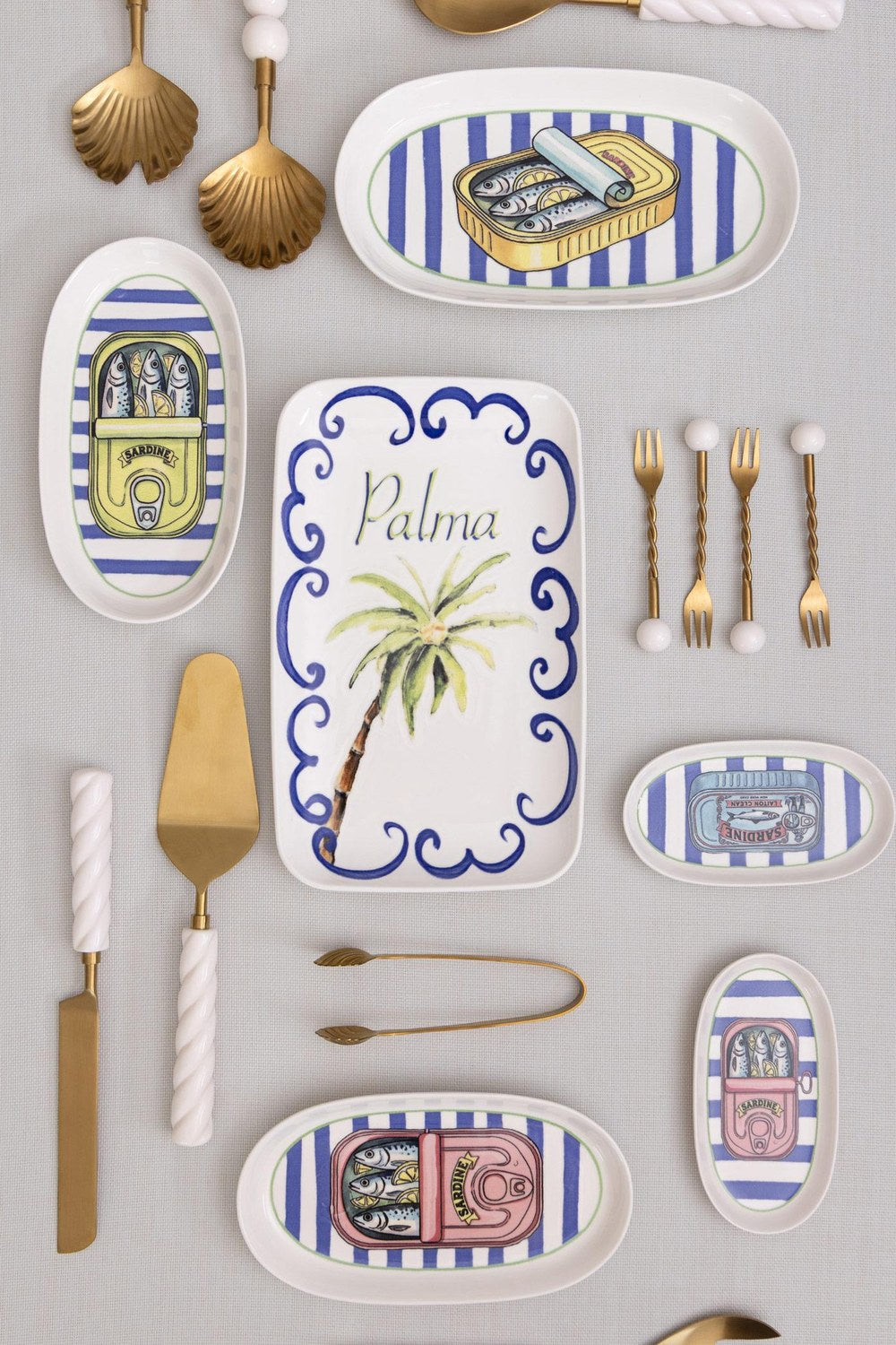 Palma Dikdörtgen Servis Tabağı 31x20 Cm - 1