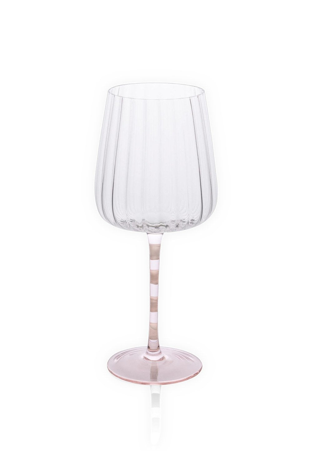 Renkli Şarap Kadehi, Pembe & Beyaz, 500 Ml - 2