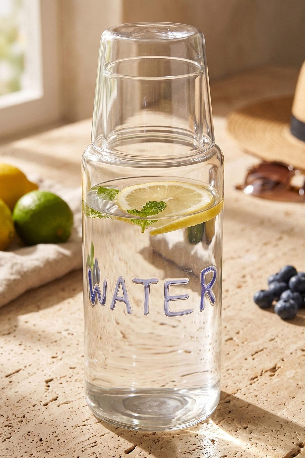 Water Başucu Sürahisi, 1000 Ml - 0