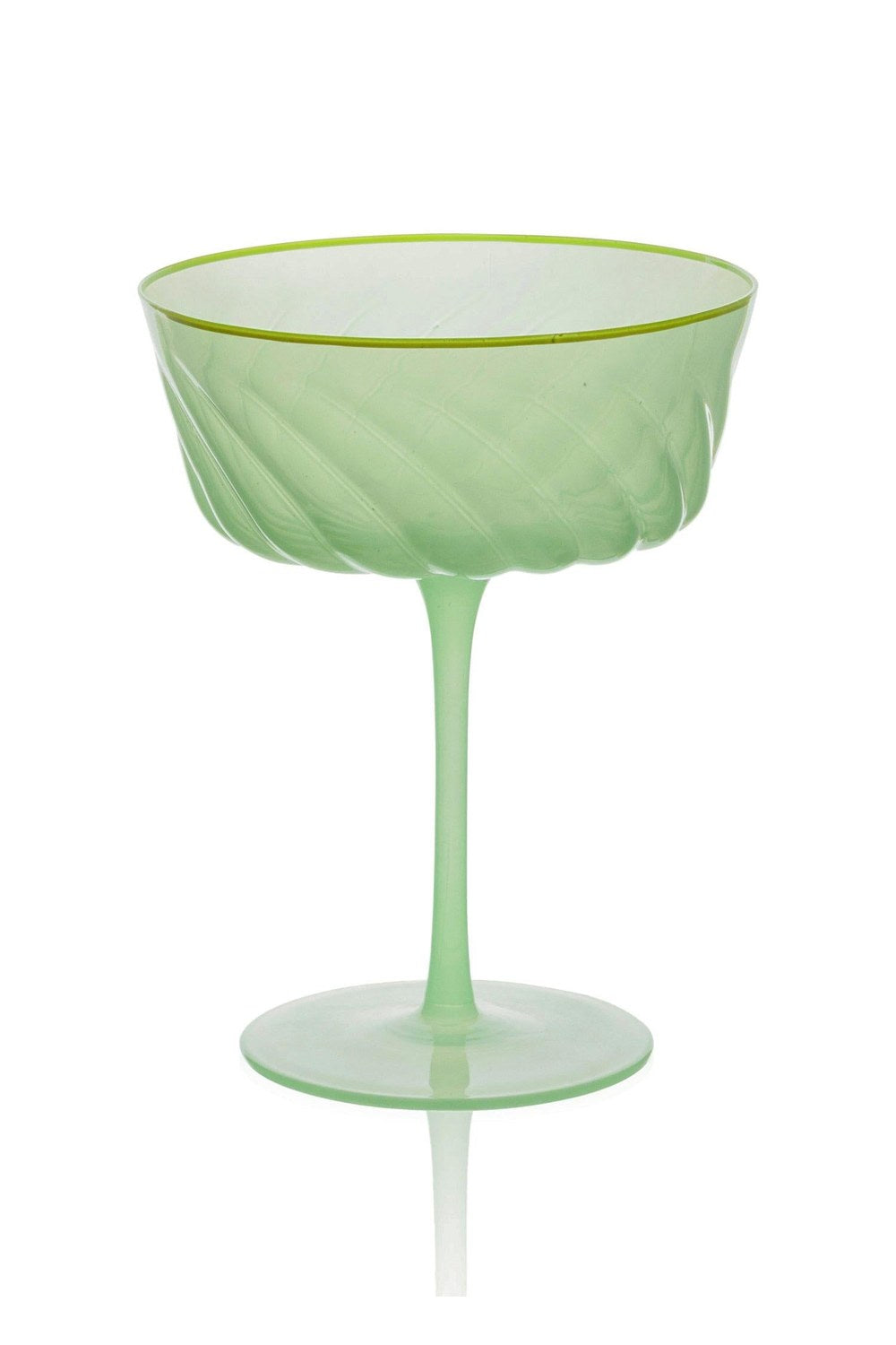 Martini Kadehi Yeşil 15x11x8 Cm - 1