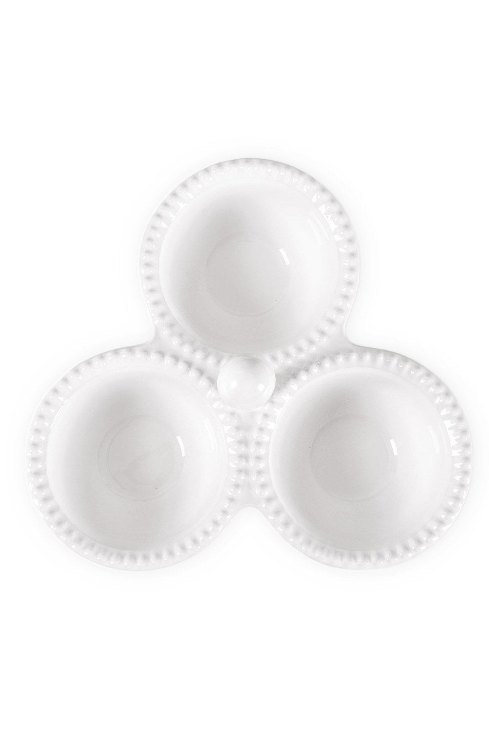 Grande Servis Tabağı Bölmeli, Beyaz, 24 Cm - 3