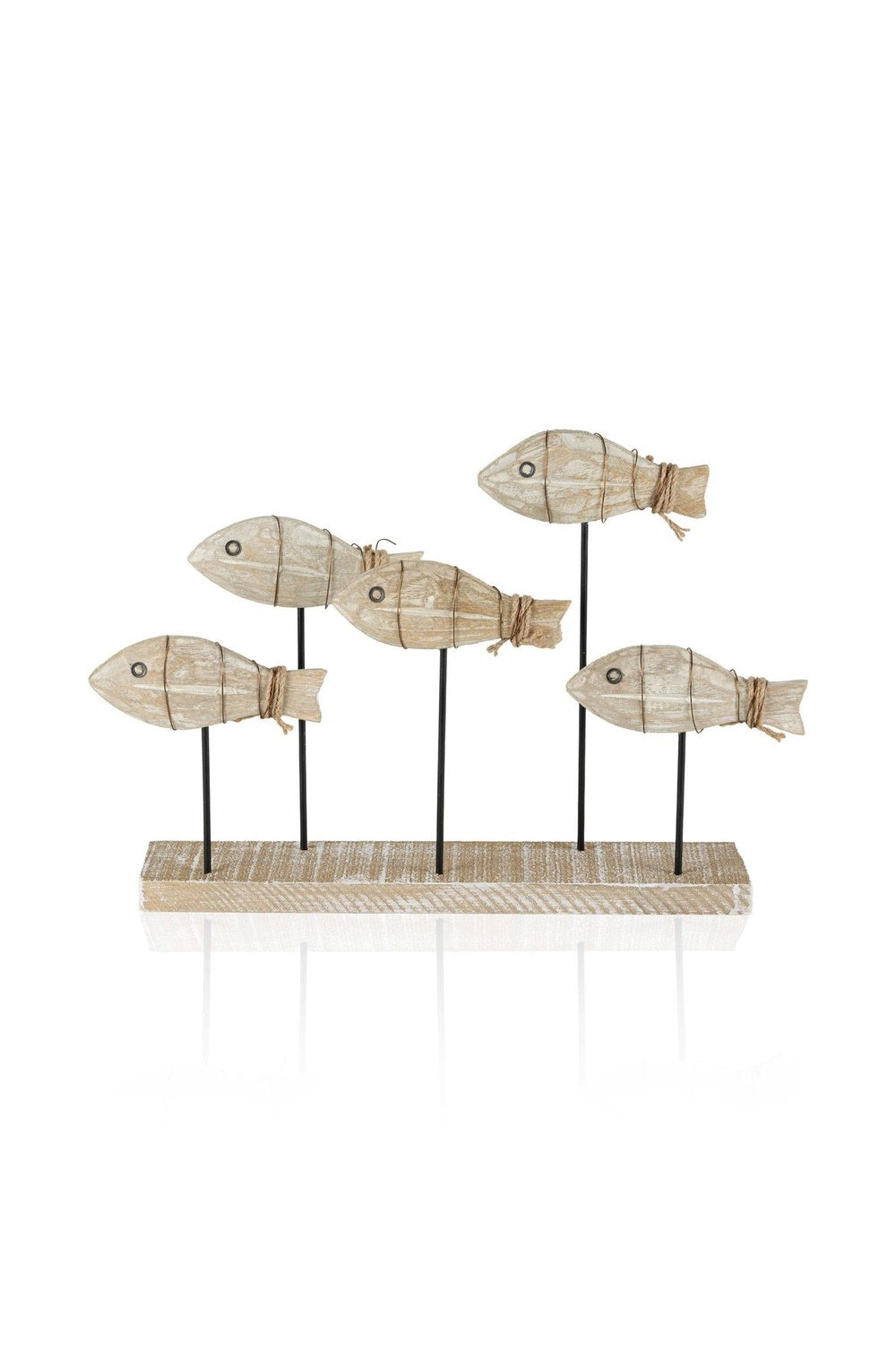 Retro Coastal 5'li Balık Biblosu, 30 Cm - 1