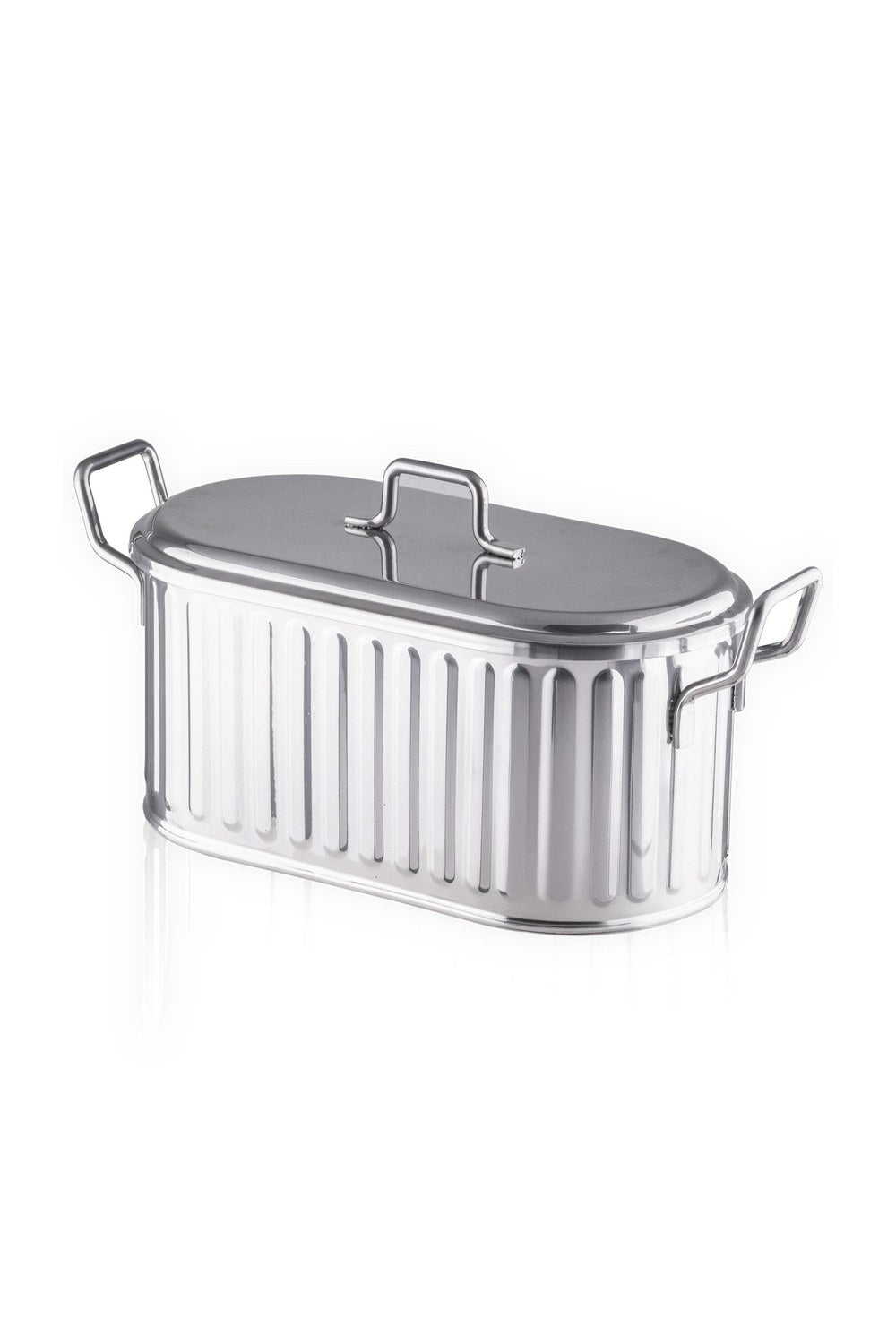 Ekmek Saklama Kutusu, Krom, 37 Cm - 2