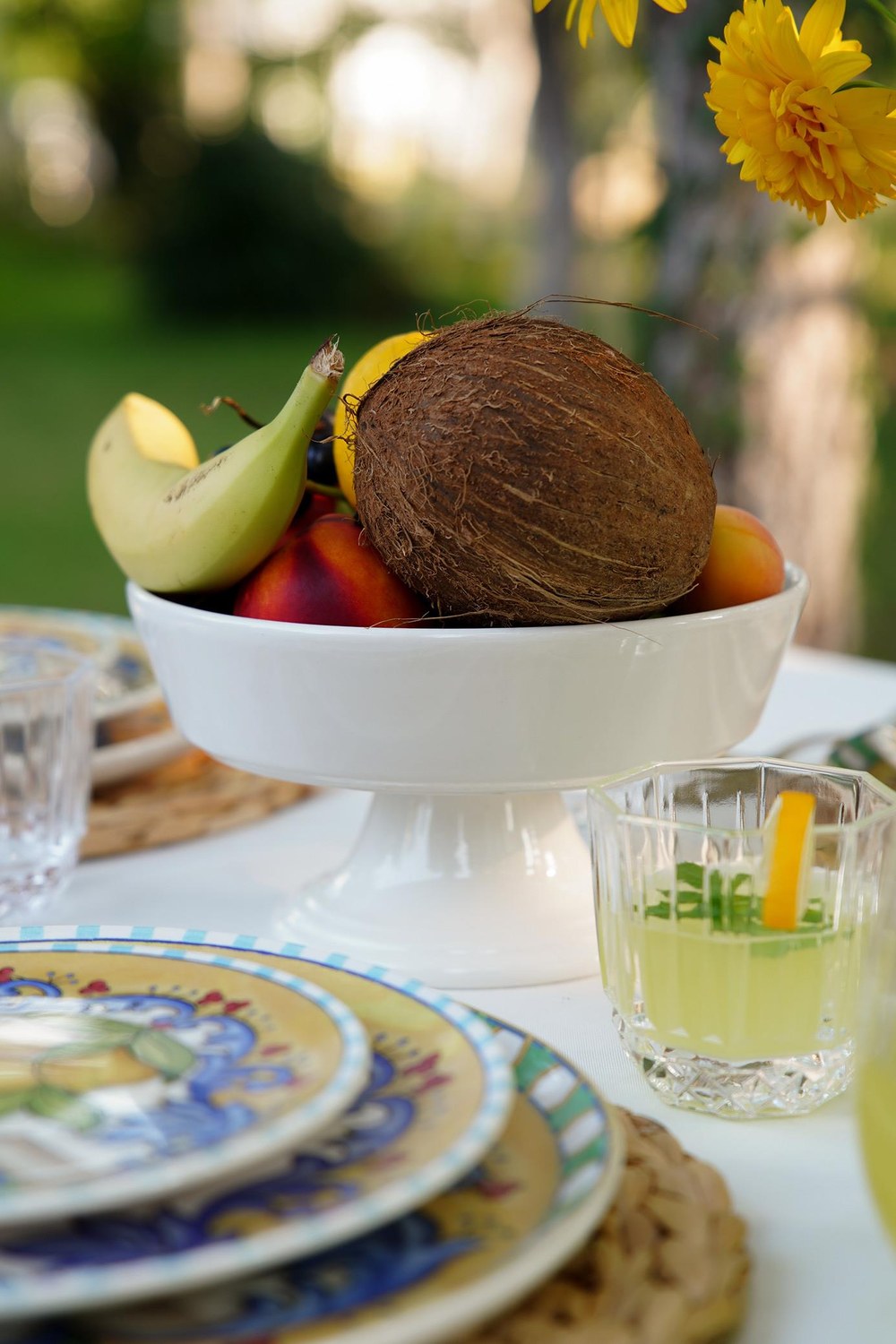 Limoncello Ayaklı Meyvelik, 23 × 12 Cm - 2