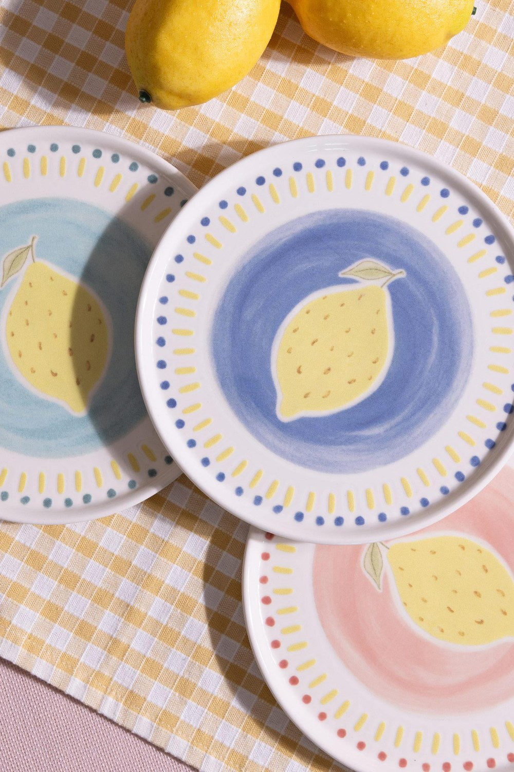 Italian Summer Pasta Tabağı, 6'lı Set, 19 Cm - 0