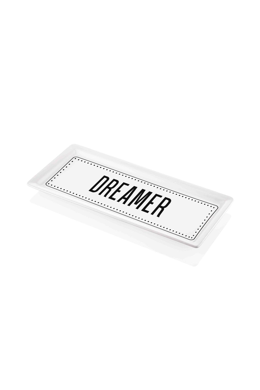 Dikdörtgen Servis Tabağı Dreamer - 35 X 16 Cm - 1