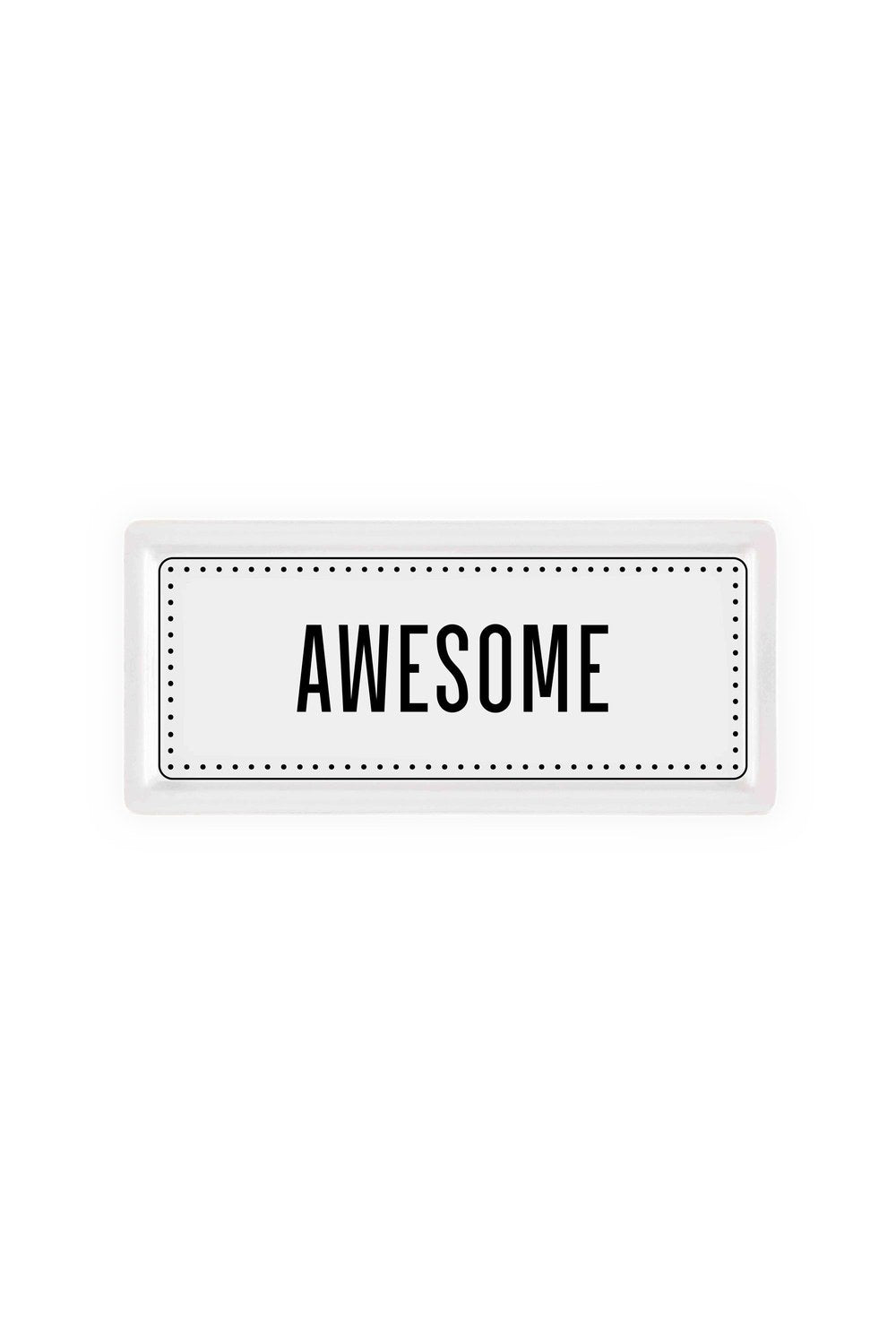 Dikdörtgen Servis Tabağı Awesome - 35 X 16 Cm - 0