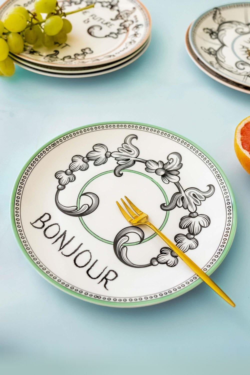 Bonjour Pasta Tabağı 6 Kişilik, 21 Cm - 4