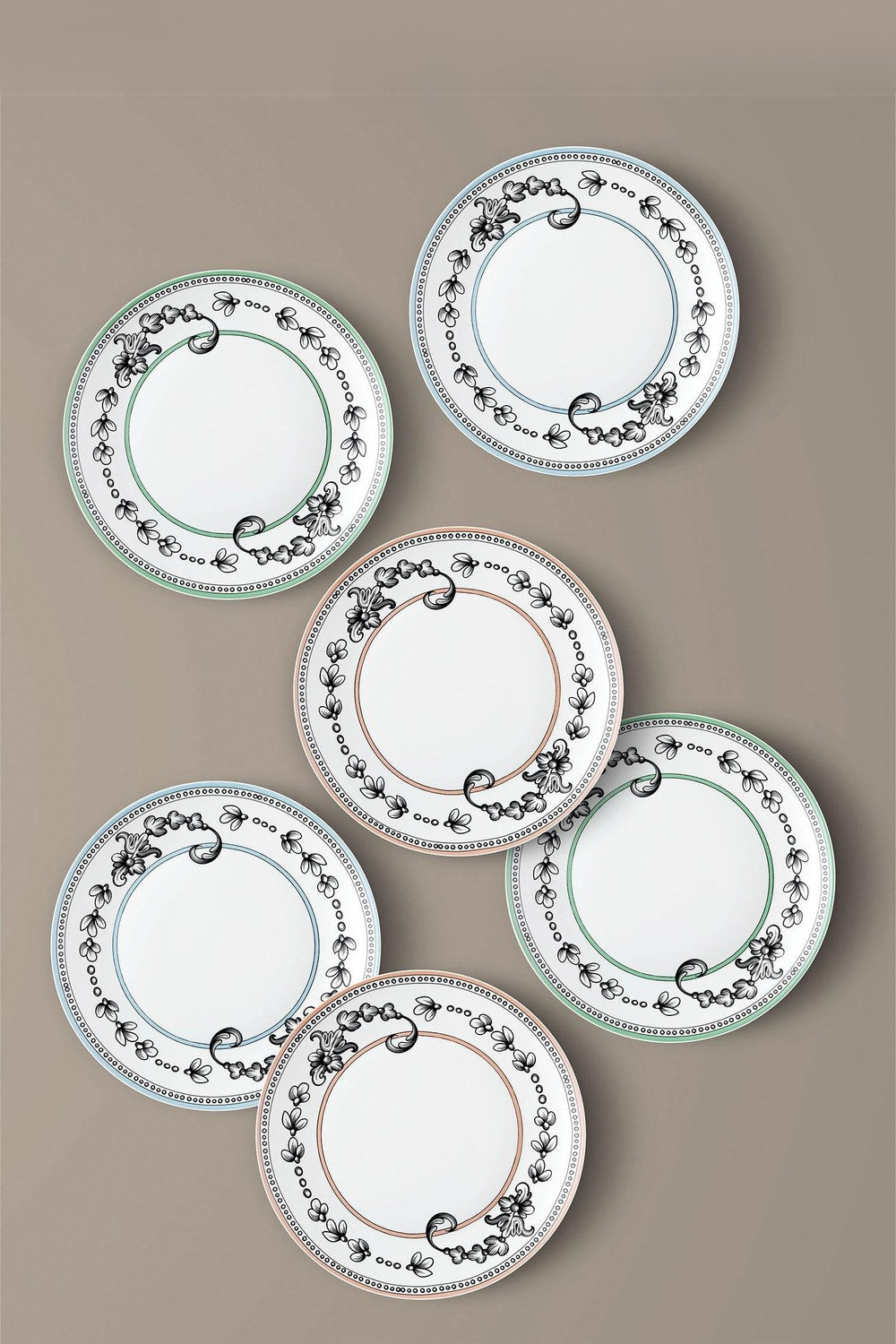 Bonjour Servis Tabağı 6 Kişilik, 27 Cm - 1