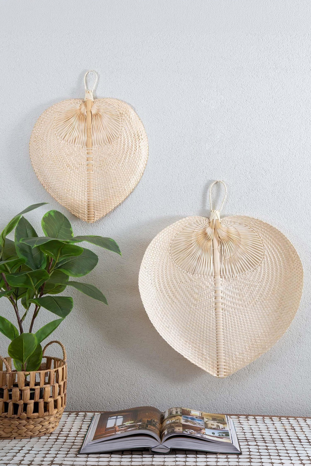 Dekoratif Bambu Duvar Dekoru 3x48x58 Cm - 4