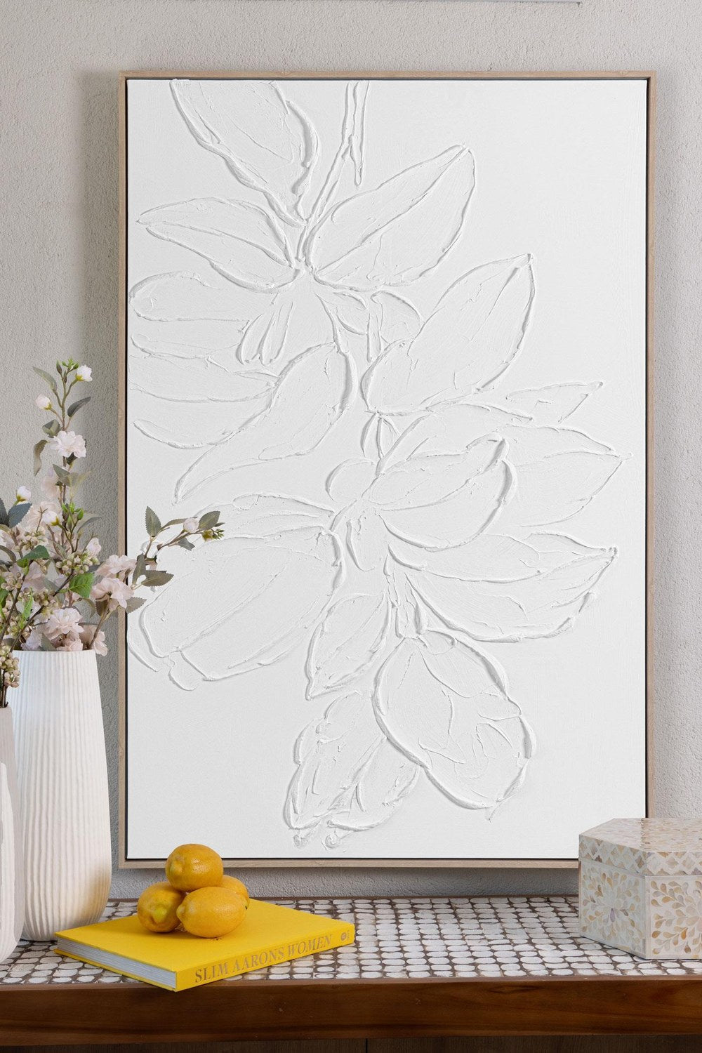Kabartma Kanvas Tablo, 80 × 120 Cm - 0
