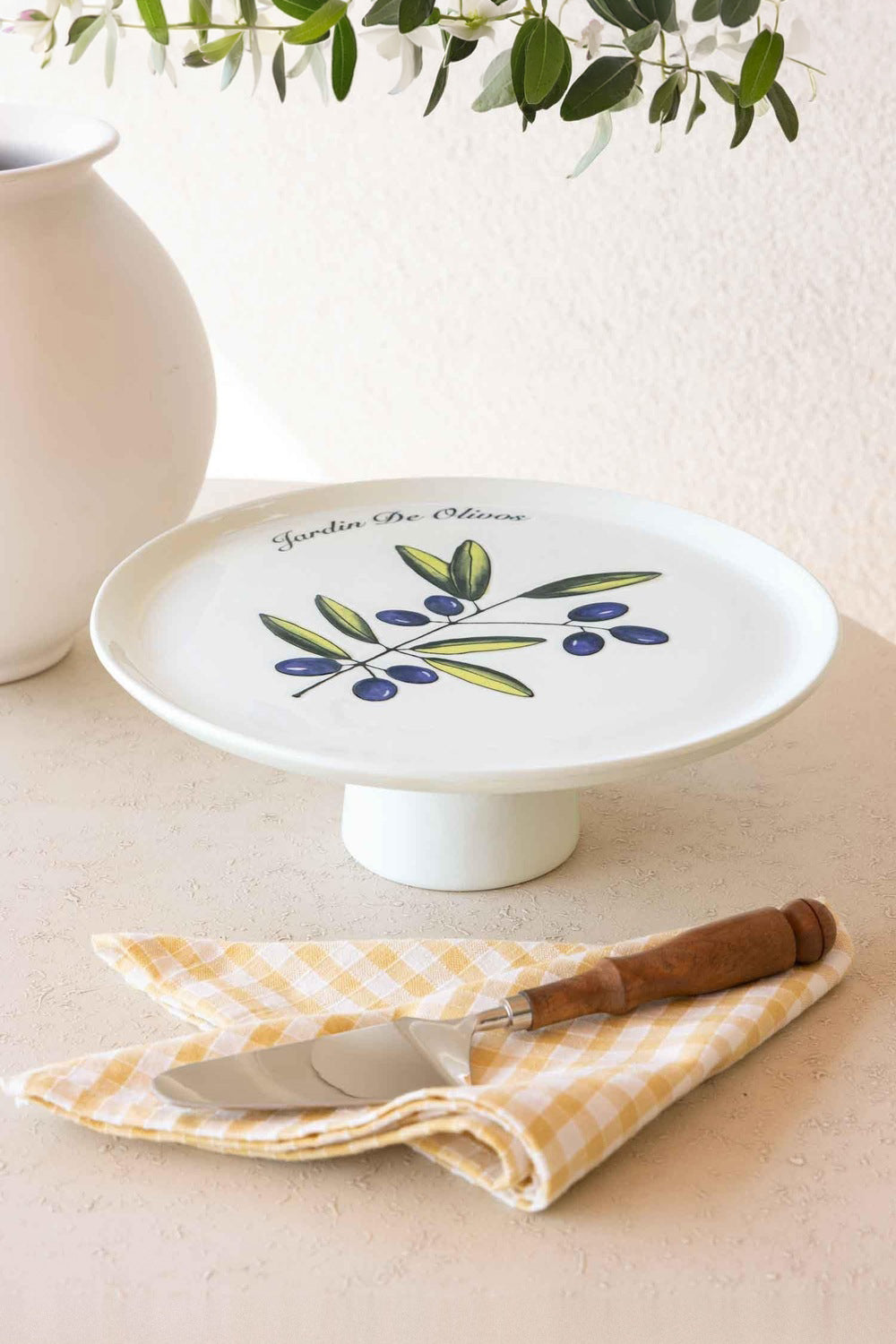 Olivos Ayaklı Servis Tabağı 10x30 Cm - 0