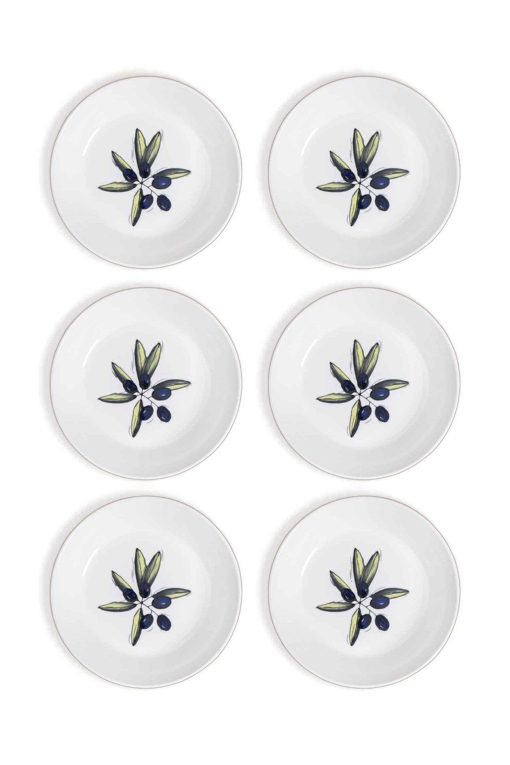 Olivos Yemek Tabağı 6'lı Set, 20 Cm - 2