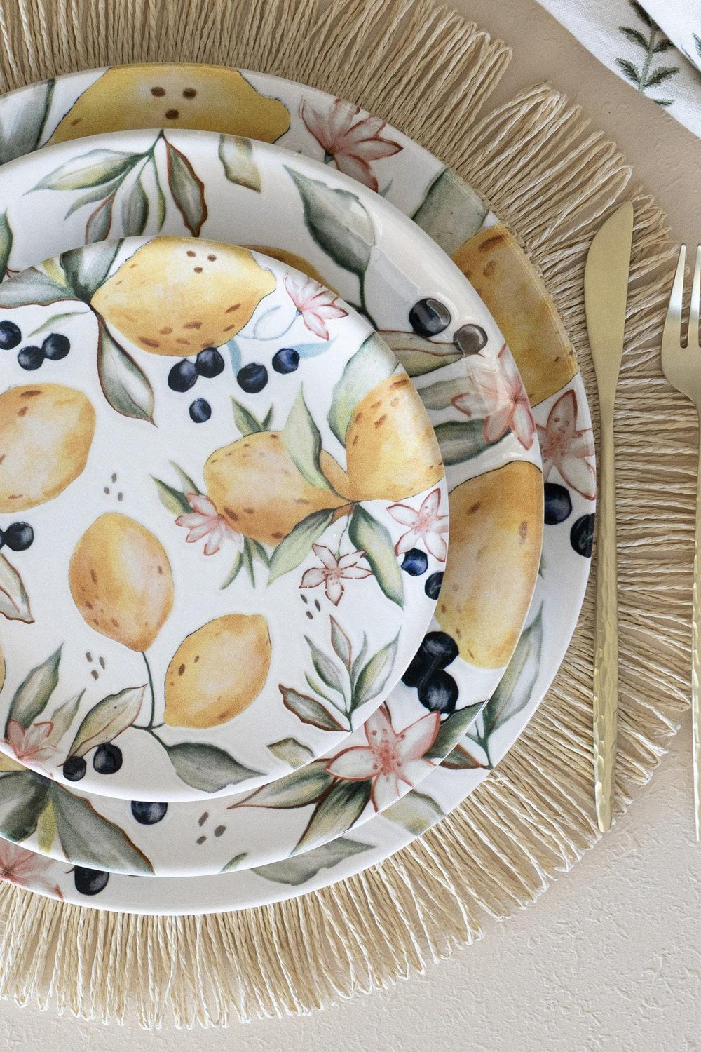 Limoncello Pasta Tabağı 6'lı Set, 19 Cm - 4